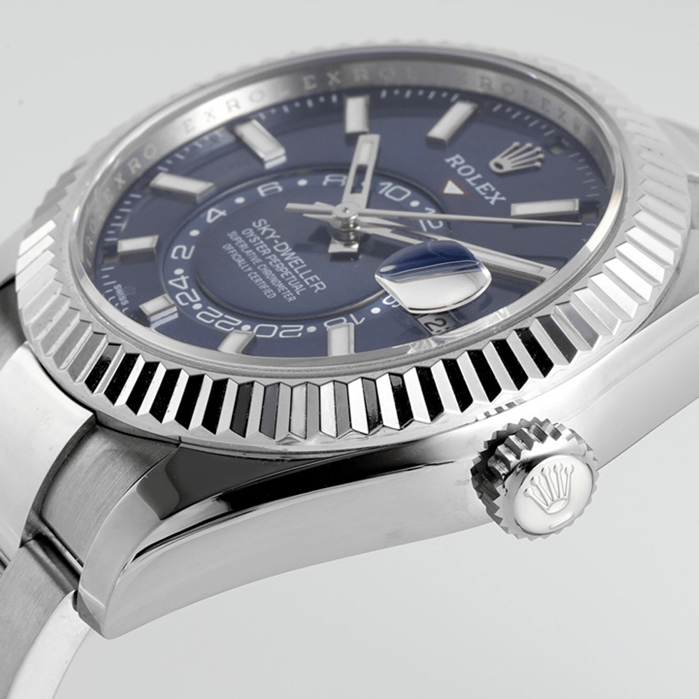 롤렉스 스카이드웰러 청판 다이얼 SS 오이스터 브레이슬릿 42mm 326934