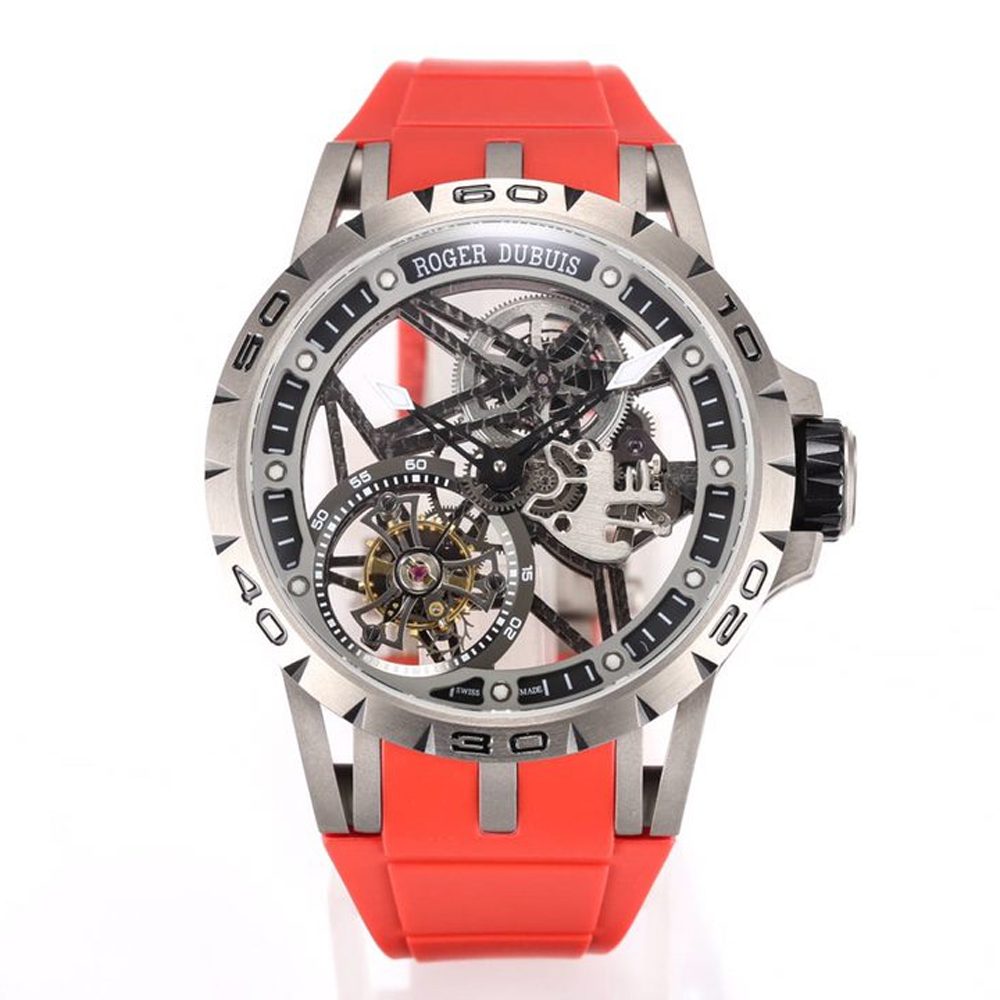 로저드뷔 엑스칼리버 스파이더 투르비옹 45mm V4버전 RDDBEX0479