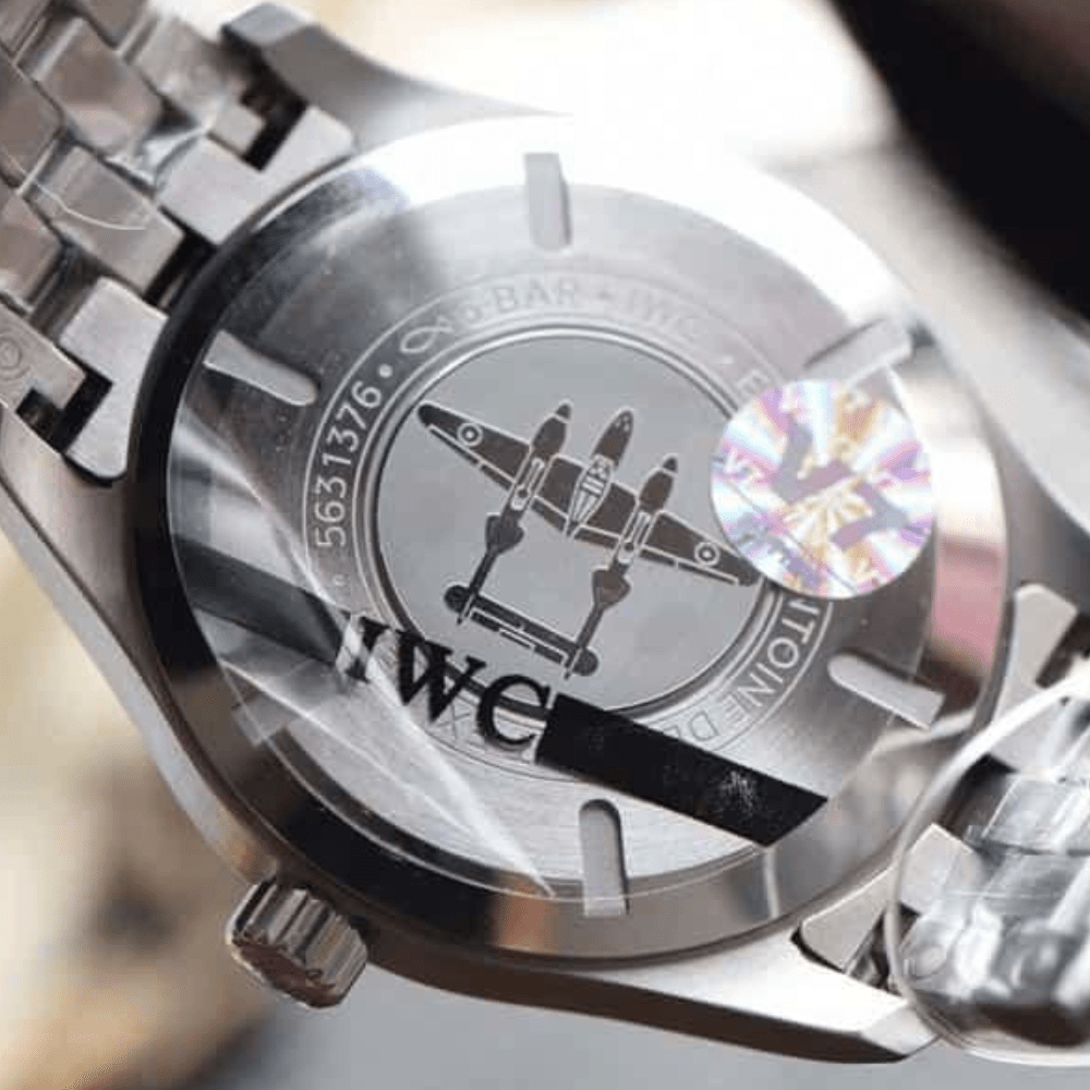 IWC 파일럿 마크 18 블랙 다이얼 SS 브레이슬릿 40mm IW327003