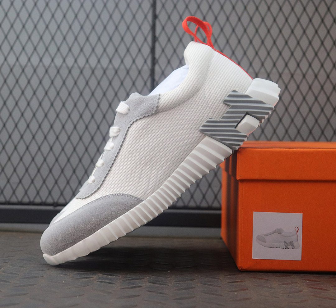 에르메스 바운싱 스니커즈 그레이 포인트