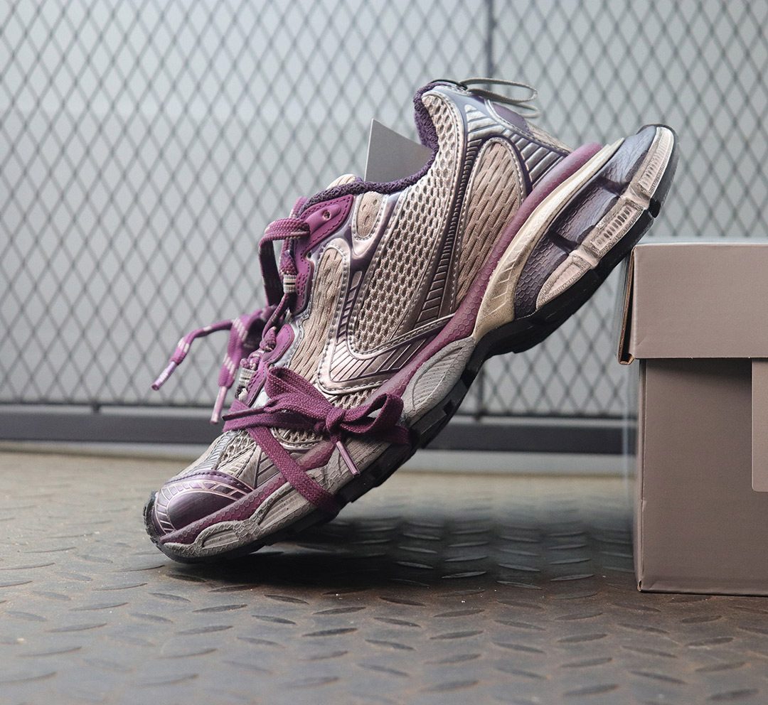 발렌시아가 3XL 스니커즈 에그쉘 퍼플