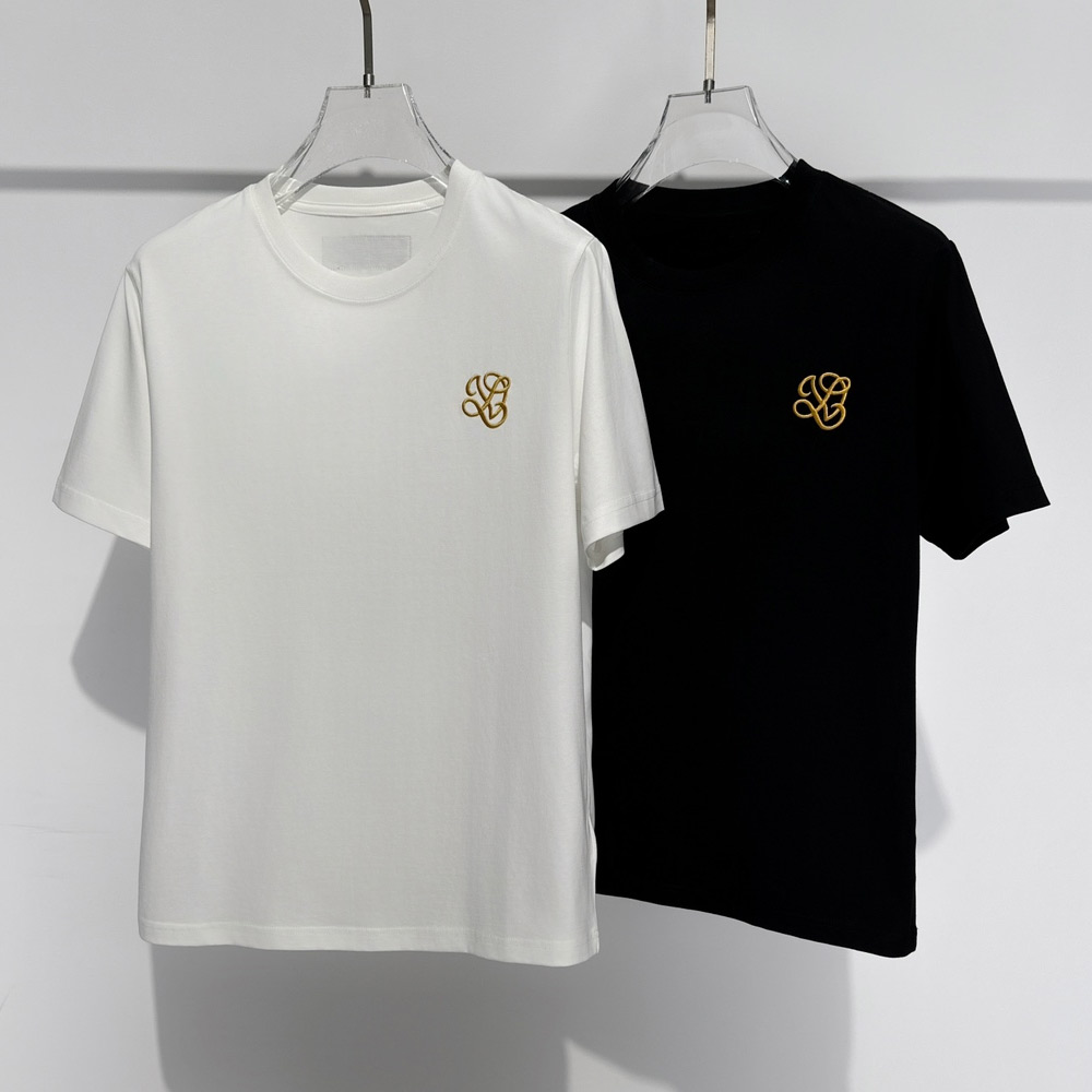 루이비통 24SS 자수로고 반팔 티셔츠