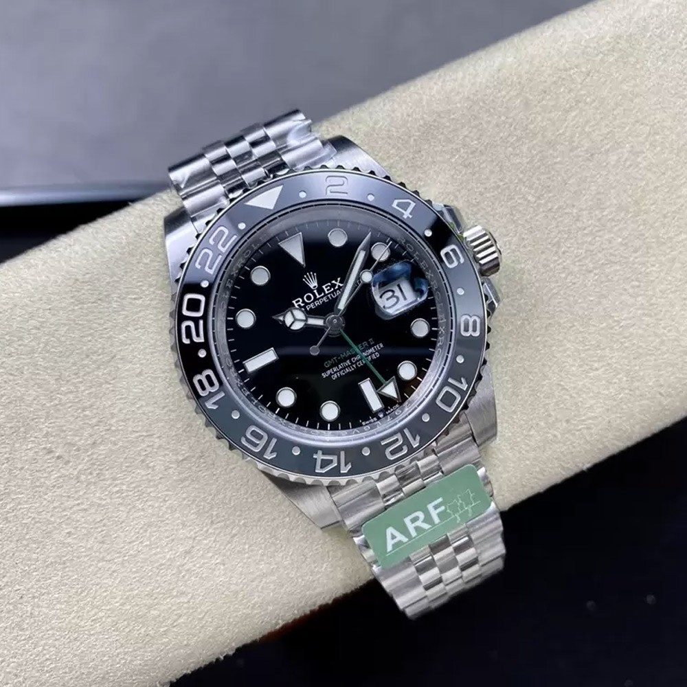 롤렉스 GMT 마스터2 브루스 웨인 쥬빌레 브레이슬릿 40mm 126710 GRNR