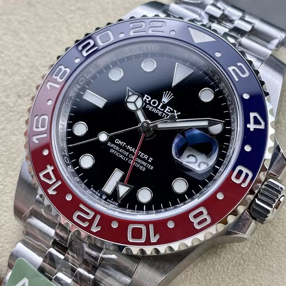 롤렉스 GMT 마스터2 펩시걸 쥬빌레 브레이슬릿 40mm V3 126710 BLRO