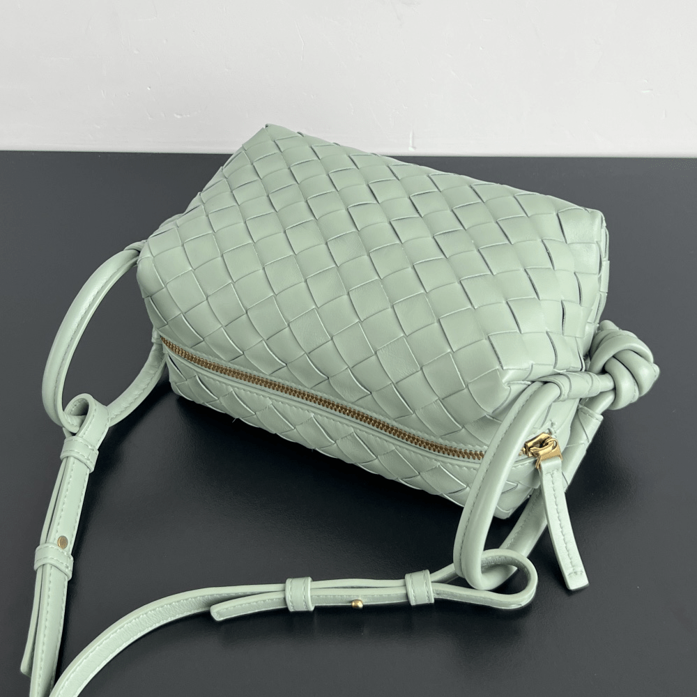 보테가베네타 루프백 그린 스몰