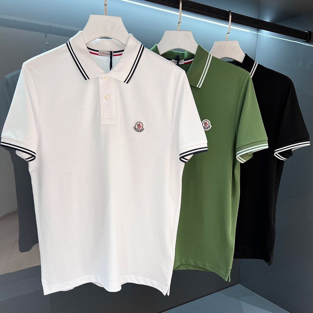 몽클레어 24SS 니트 폴로 반팔 티셔츠