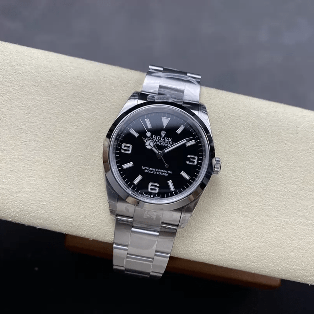롤렉스 익스플로러 검판 다이얼 SS 브레이슬릿 36mm 124270