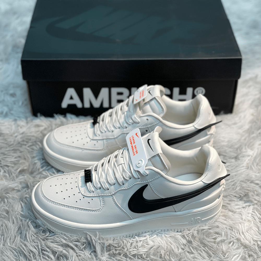 나이키 x 앰부쉬 에어포스 1 로우 SP 화이트