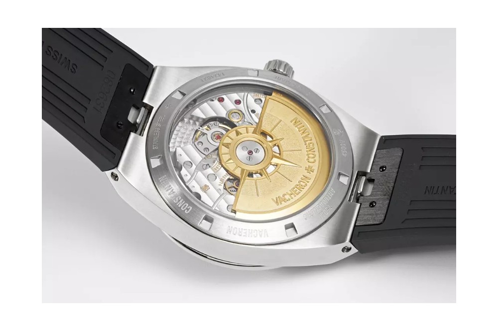 바쉐론 콘스탄틴 오버시스 블랙 다이얼 러버 스트랩 41mm 4500V/110A-B483