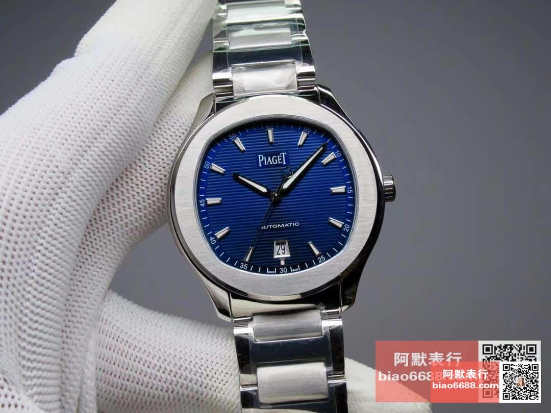피아제 POLO 데이트 블루 다이얼 SS 브레이슬릿 42mm G0A41002