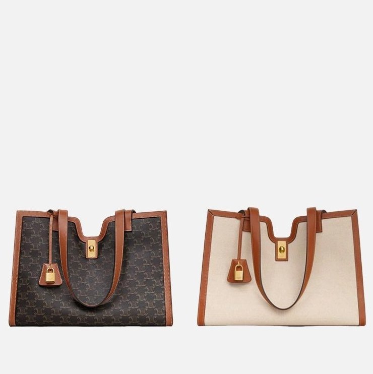 셀린느 카바스 16 트리옹프 캔버스 & 카프스킨 【매장-430만원대】