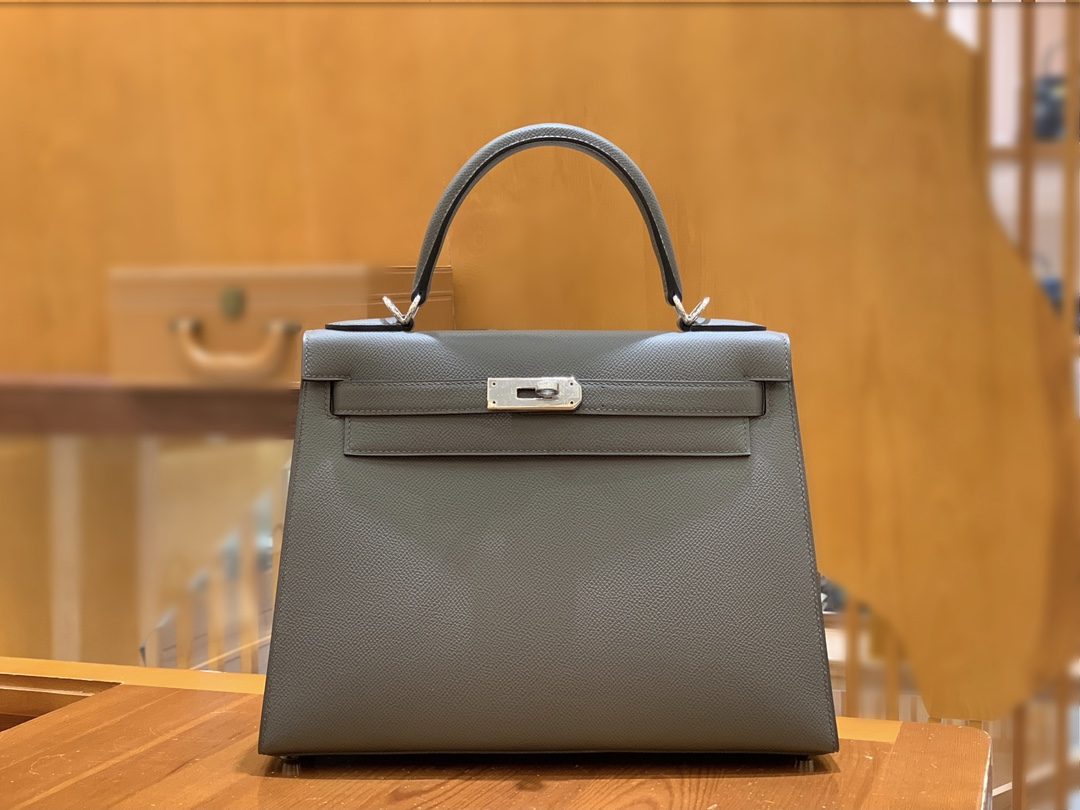 올수공 에르메스 켈리 28 엡송 퓨터 그레이 실버 버클