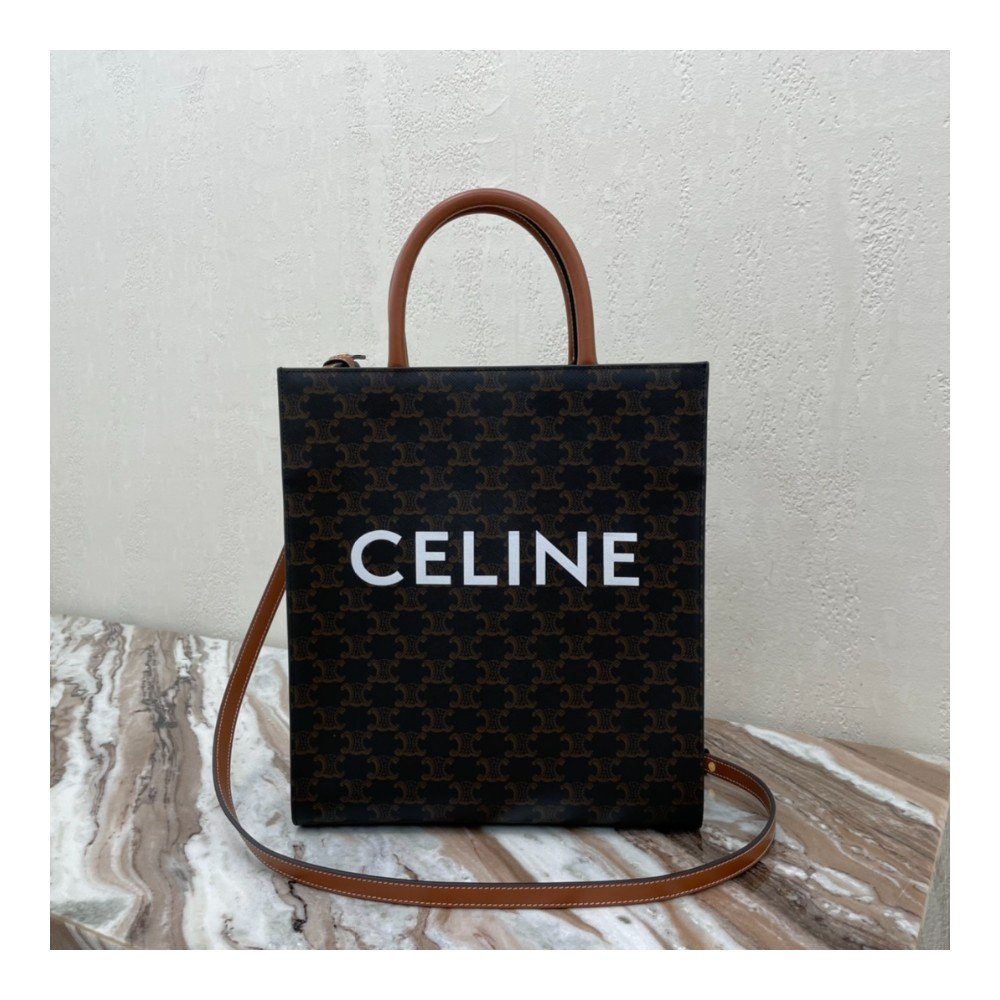 셀린느 CELINE TOTE CABAS TRIOMPHE 스몰 토트 백 크로스 백 191542