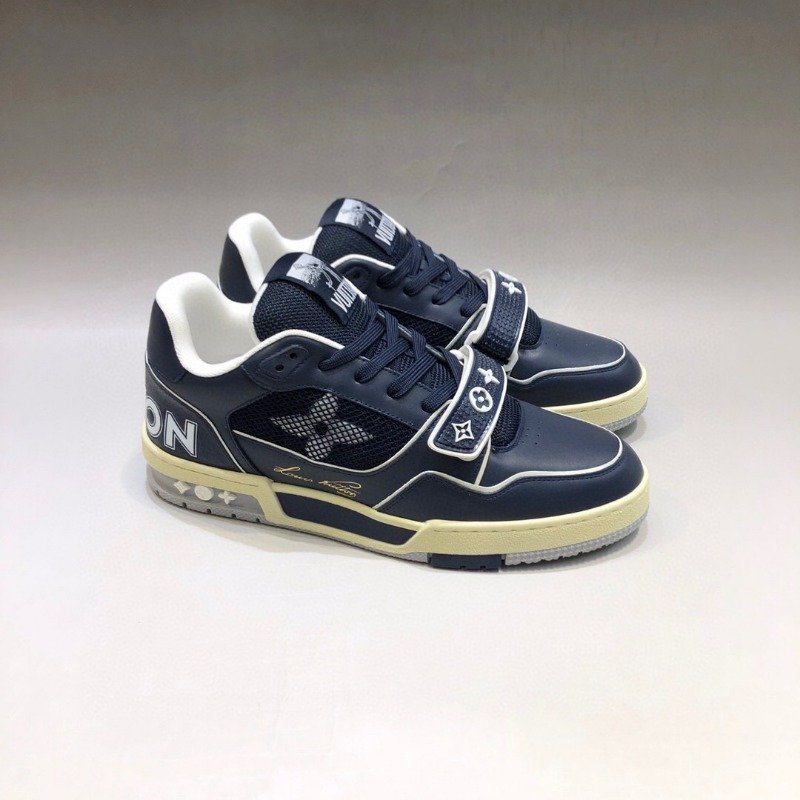 루이비통 트레이너 남녀공용 신발 운동화 스니커즈