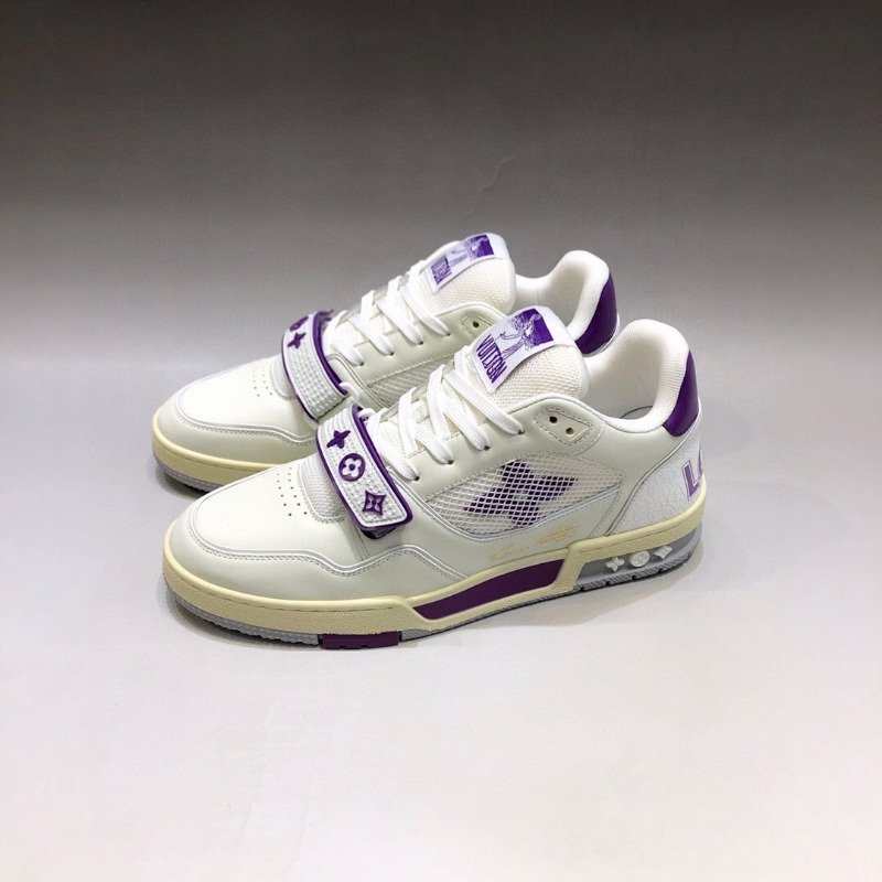 루이비통 트레이너 남녀공용 신발 운동화 스니커즈