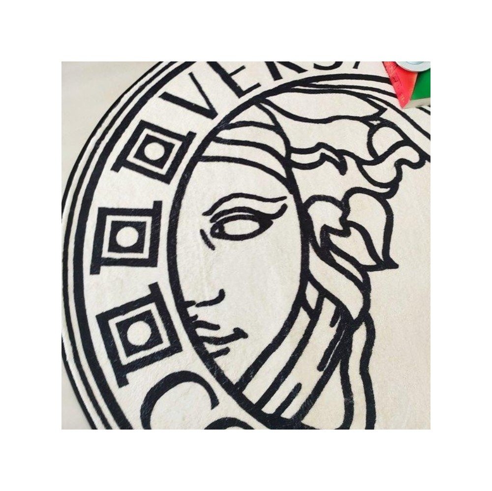 캐시미어 원형 카펫 러그