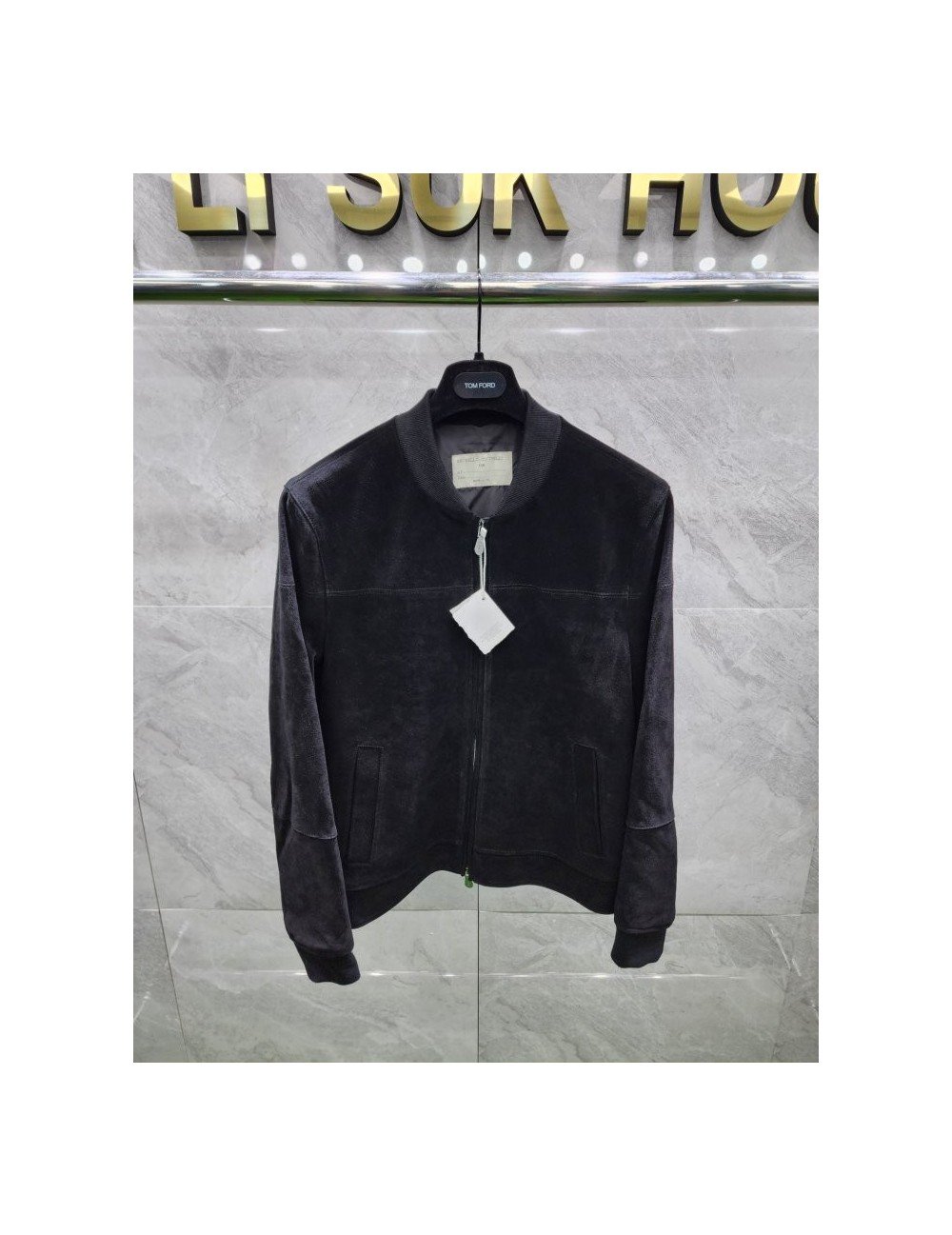 브루넬로 쿠치넬리 스웨이드 자켓