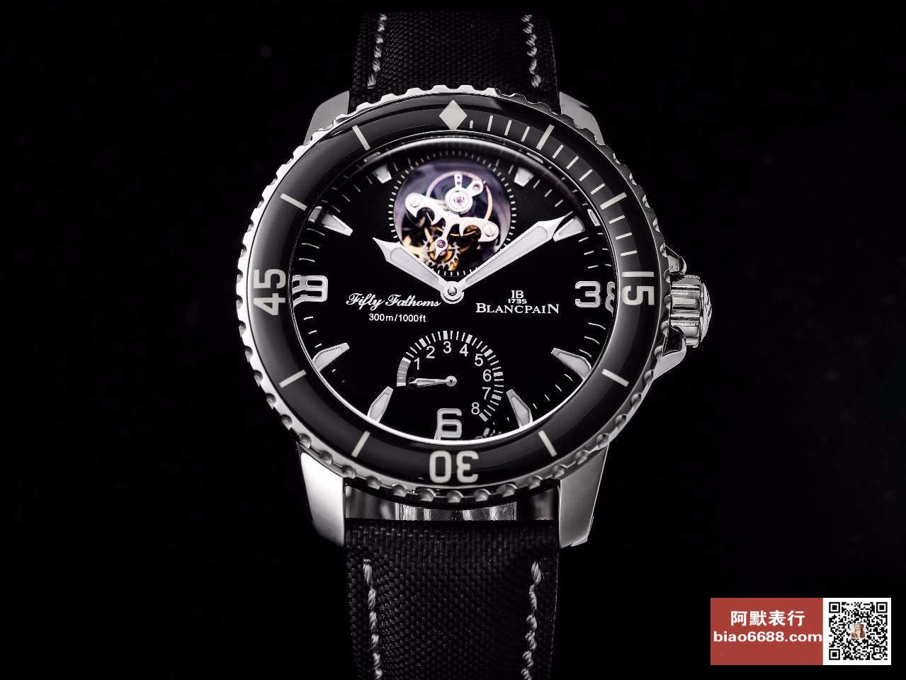 블랑팡 피프티 패덤즈 키네틱 에너지 디스플레이 투르비옹 얼티밋 에디션 45mm 5025-1530-52