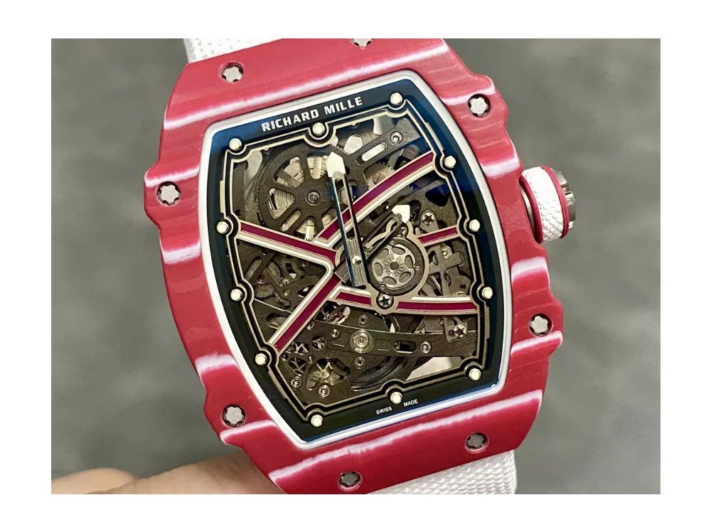 CNC커스텀 리차드밀 무타즈 에사 바르심 레드 카본 RM67-02