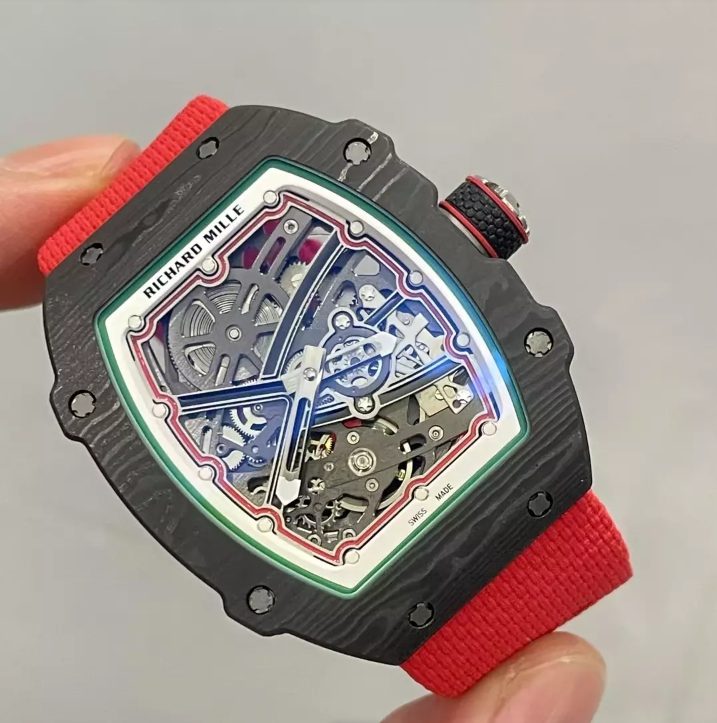 CNC 리차드밀 이탈리아 블랙 카본 RM67-02