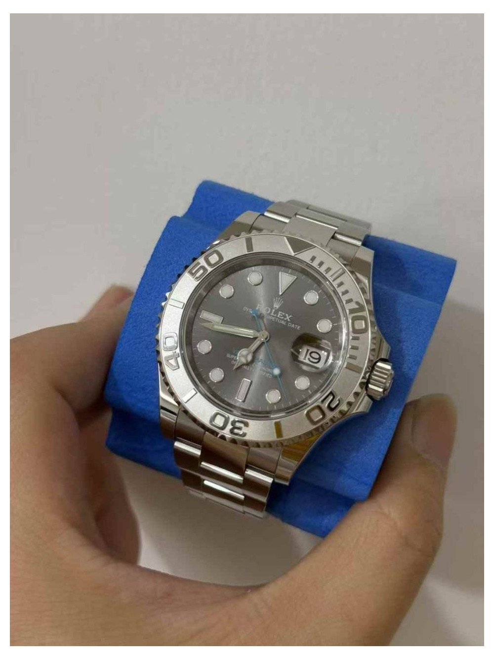 [커스텀 제작] 롤렉스 요트마스터 그레이 다이얼 40mm 126622