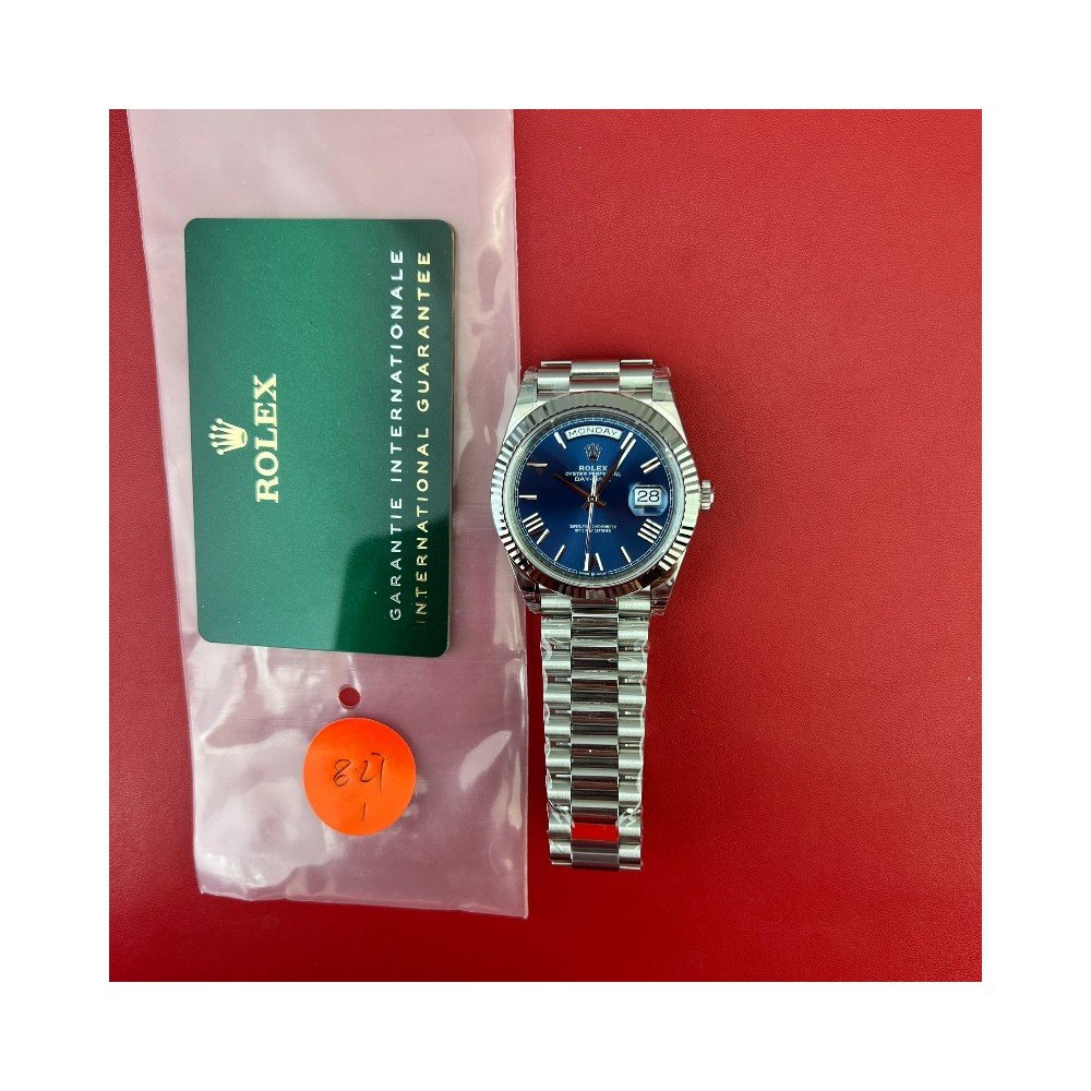 [더빠른배송] VS공장 데이데이트 40MM 블루 로만 QC완료