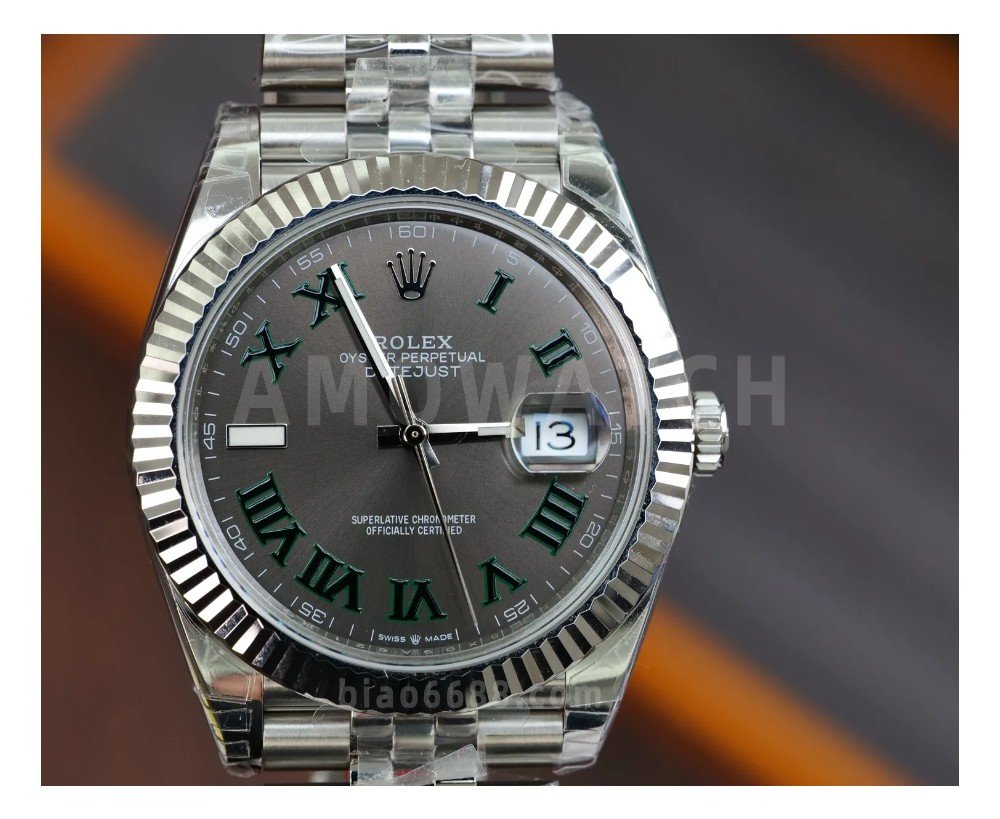 롤렉스 데이저스트 그레이 윔블던 로만 다이얼 SS 쥬빌레 41mm 최신 V2버전 126334